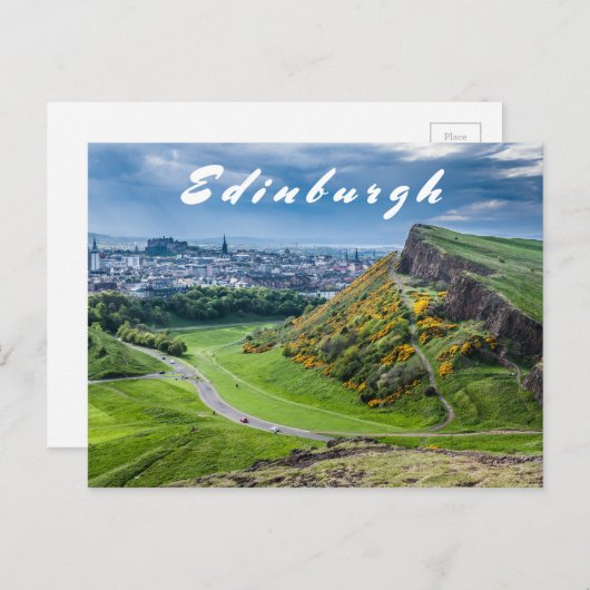 Edinburgh Briefkaart (Voorkant / Achterkant)
