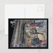 Edinburgh, briefkaart van het Schotse Waverley Sta (Voorkant / Achterkant)