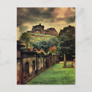 Edinburgh Castle - Antiek stijl Briefkaart