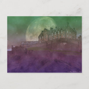 Edinburgh Castle bij nacht Briefkaart
