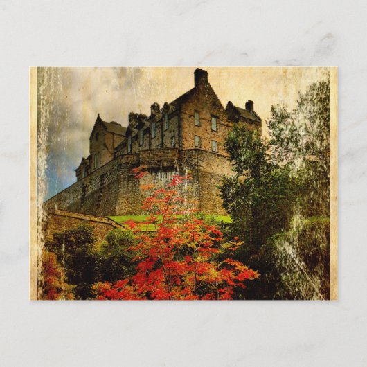 Edinburgh Castle Briefkaart (Voorkant)