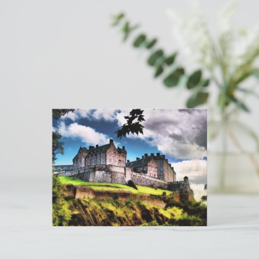 Edinburgh Castle Briefkaart (Staand voorkant)