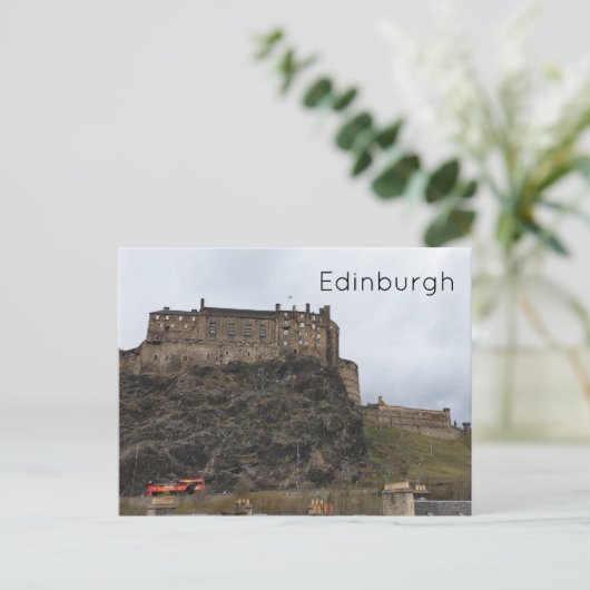 Edinburgh Castle Briefkaart (Staand voorkant)