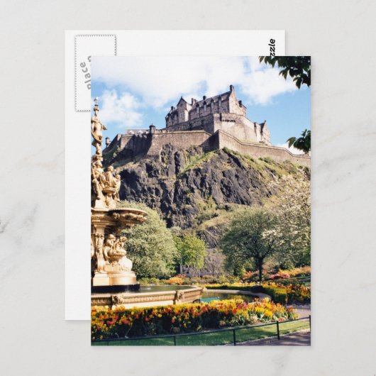 Edinburgh Castle Briefkaart (Voorkant / Achterkant)