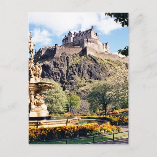 Edinburgh Castle Briefkaart (Voorkant)