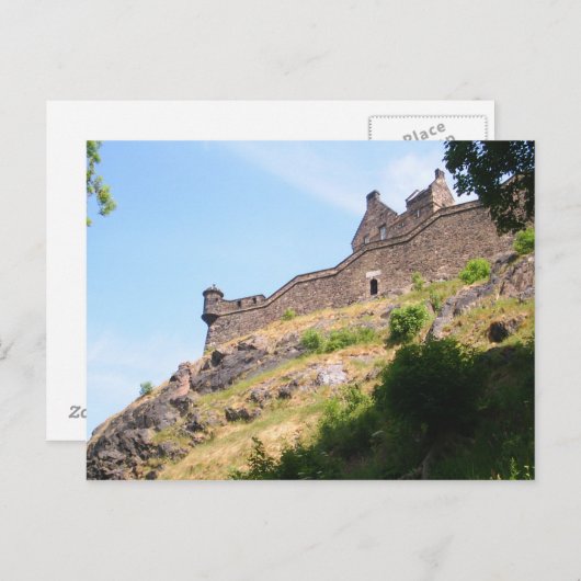 Edinburgh Castle Briefkaart (Voorkant / Achterkant)