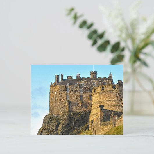 Edinburgh Castle Briefkaart (Staand voorkant)