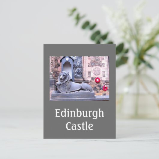 Edinburgh Castle Briefkaart (Staand voorkant)