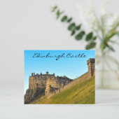 Edinburgh Castle Briefkaart (Staand voorkant)
