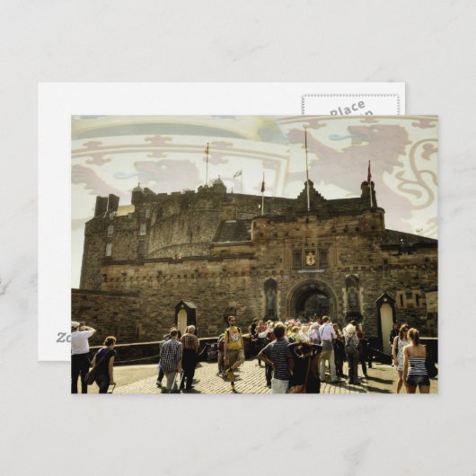Edinburgh Castle Briefkaart (Voorkant / Achterkant)