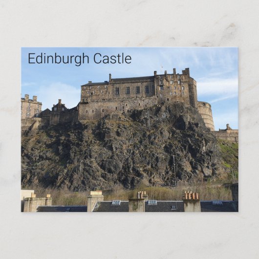 Edinburgh Castle Briefkaart (Voorkant)