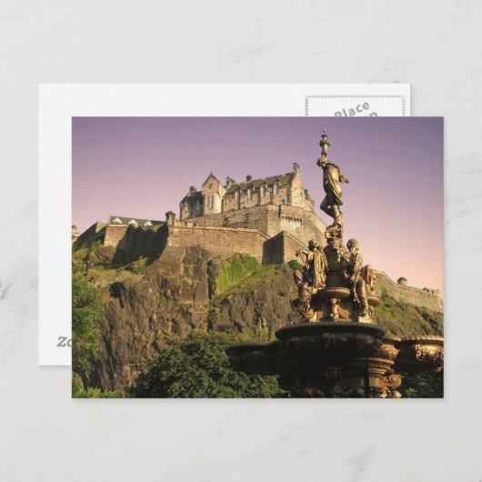 Edinburgh Castle Briefkaart (Voorkant / Achterkant)