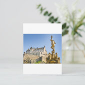 Edinburgh Castle Briefkaart (Staand voorkant)