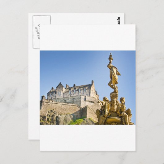 Edinburgh Castle Briefkaart (Voorkant / Achterkant)