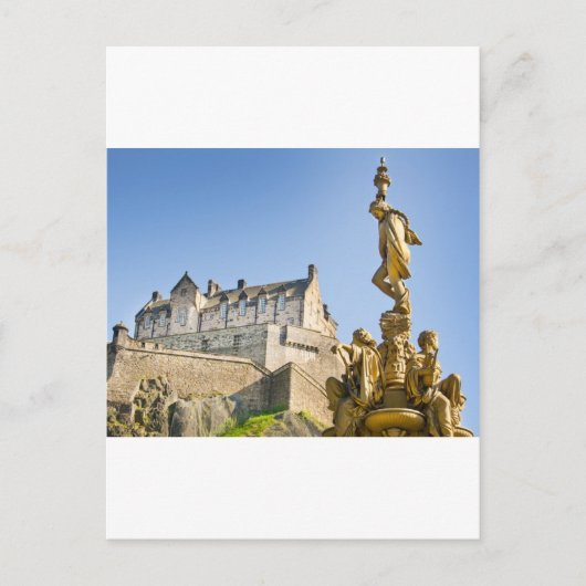 Edinburgh Castle Briefkaart (Voorkant)