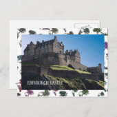 Edinburgh Castle Card Briefkaart (Voorkant / Achterkant)