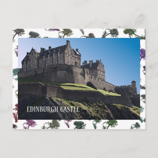 Edinburgh Castle Card Briefkaart (Voorkant)