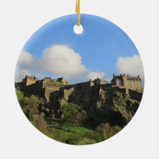 Edinburgh Castle Christmas Ornament (Achterkant)