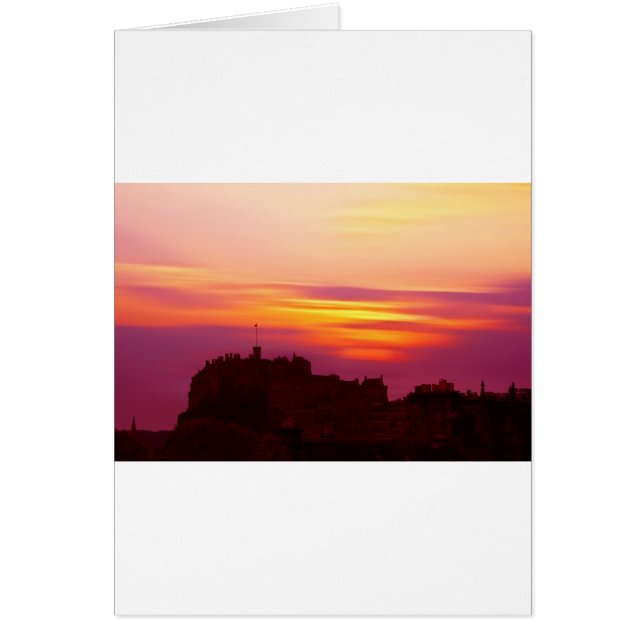 Edinburgh Castle Digital Art van David Elder (Voorkant)