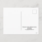 Edinburgh Castle. Edinburgh, het mooie Schotland Feestdagenkaart (Achterkant)