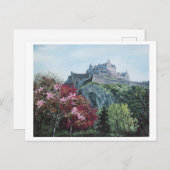 Edinburgh Castle. Edinburgh, Schotland Feestdagenkaart (Voorkant / Achterkant)