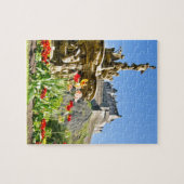 Edinburgh Castle en Ross Fountain Legpuzzel (Horizontaal)