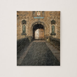 Edinburgh Castle entrance, Edinburgh, Schotland Legpuzzel
