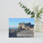 Edinburgh Castle Esplanade, Edinburgh, Schotland Briefkaart (Staand voorkant)