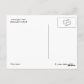 Edinburgh Castle Esplanade, Edinburgh, Schotland Briefkaart (Achterkant)