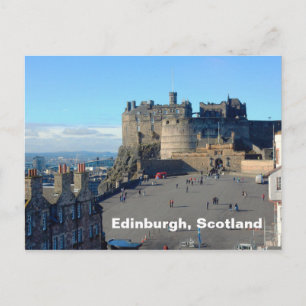 Edinburgh Castle Esplanade, Edinburgh, Schotland Briefkaart