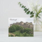 edinburgh castle far briefkaart (Staand voorkant)