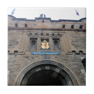 Edinburgh Castle Gatehouse Tegeltje