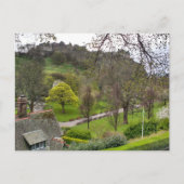 Edinburgh Castle in de lente Briefkaart (Voorkant)