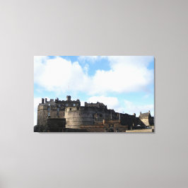 Edinburgh Castle in Schotland Canvas Afdruk
