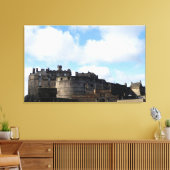 Edinburgh Castle in Schotland Canvas Afdruk (Insitu (Woonkamer))
