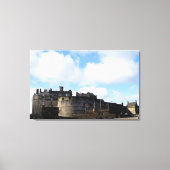 Edinburgh Castle in Schotland Canvas Afdruk (Voorkant)