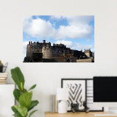 Edinburgh Castle in Schotland Poster (Thuiskantoor)