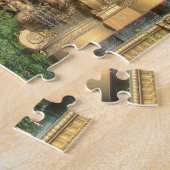 Edinburgh Castle jigzaag puzzle Legpuzzel (Zijkant)