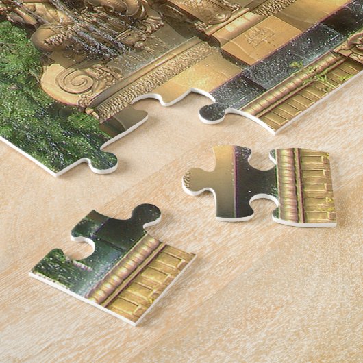 Edinburgh Castle jigzaag puzzle Legpuzzel (Zijkant)