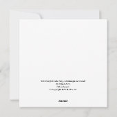 Edinburgh Castle-kaart voor fijne kunst door Pola. Feestdagenkaart (Achterkant)