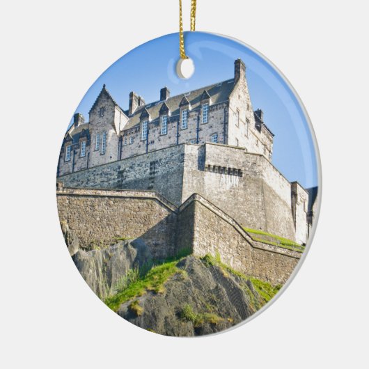 Edinburgh Castle Keramisch Ornament (Links)