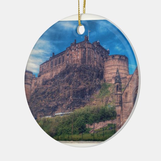 Edinburgh Castle Keramisch Ornament (Links)
