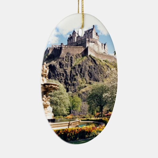 Edinburgh Castle Keramisch Ornament (Rechts)