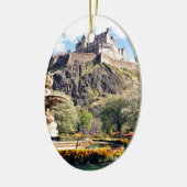 Edinburgh Castle Keramisch Ornament (Links)