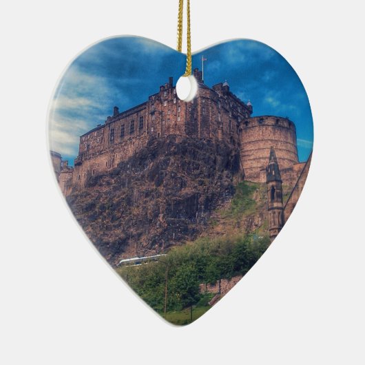 Edinburgh Castle Keramisch Ornament (Rechts)