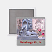 Edinburgh Castle Magneet (Voorkant / Achterkant)