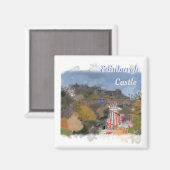 Edinburgh castle magnet (Voorkant / Achterkant)