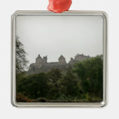 Edinburgh Castle Metalen Ornament (Voorkant)