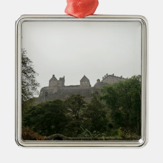 Edinburgh Castle Metalen Ornament (Voorkant)