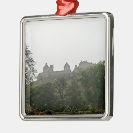 Edinburgh Castle Metalen Ornament (Links)